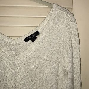 Cable-knit Pullover Sweater